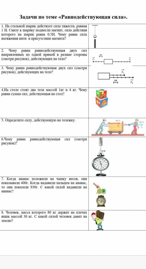 Решите 2) 3) 5) 6) ЗАДАЧУ ПО ФИЗИКЕ БЫСТРЕЕ А ТО ЗАВТРА УРОК