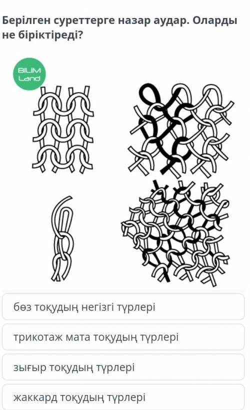 Берілген суреттерге назар аудар оларды не біріктіреді?Өтініш тезірек
