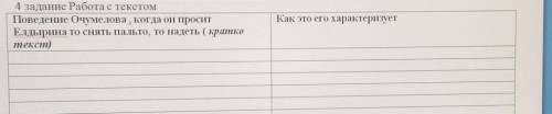 Те кто читал произведение Чехова Хамелион с этой таблицей