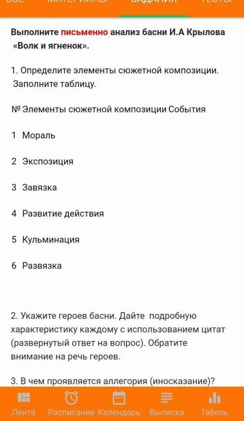 Выполните письменно анализ басни И.А Крылова «Волк и ягненок». 4Объясните мораль басни. Что осуждае