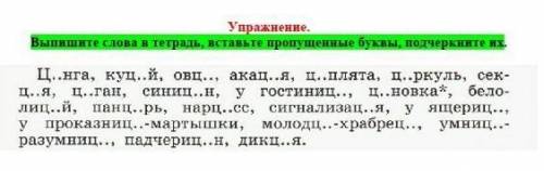 Вставьте в слова пропущенные буквы. И или Ы.