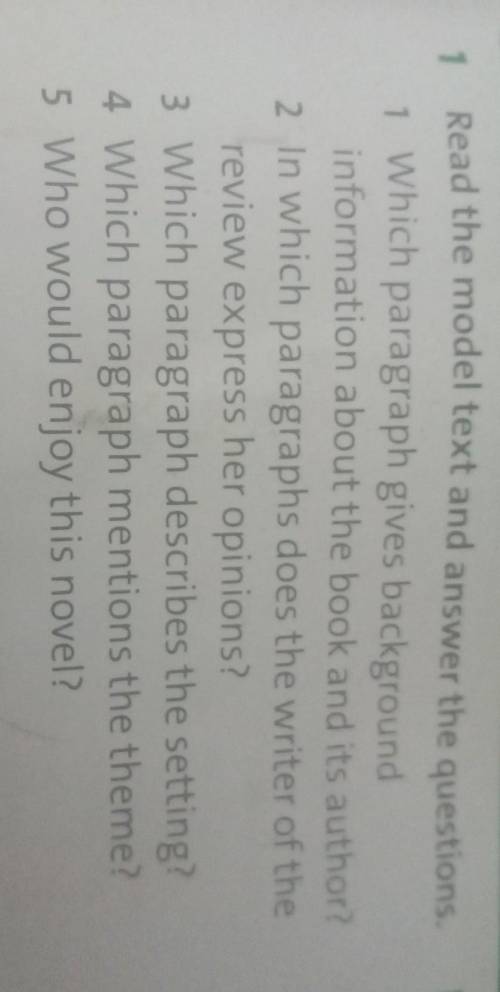 1.Which paragraph gives background information about the book and it's author?