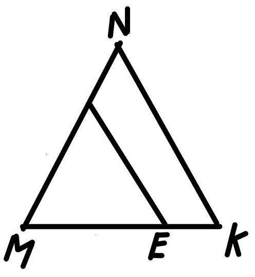 Дано PE || NK MP=8 MN=12 ME=6 НАЙТИ MK SMEP/SMKN