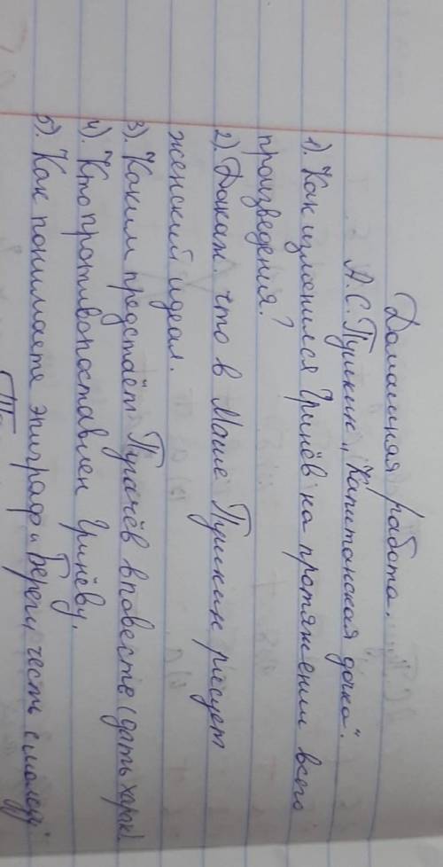 Капитанская дочка. ответить на вопросы развёрнуто 