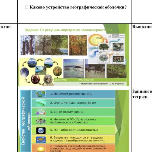 на фото нужно определить закономерности го