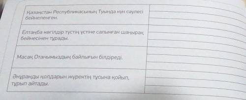 Придумайте 3 вопроса на 1 предложения там 4 предложения
