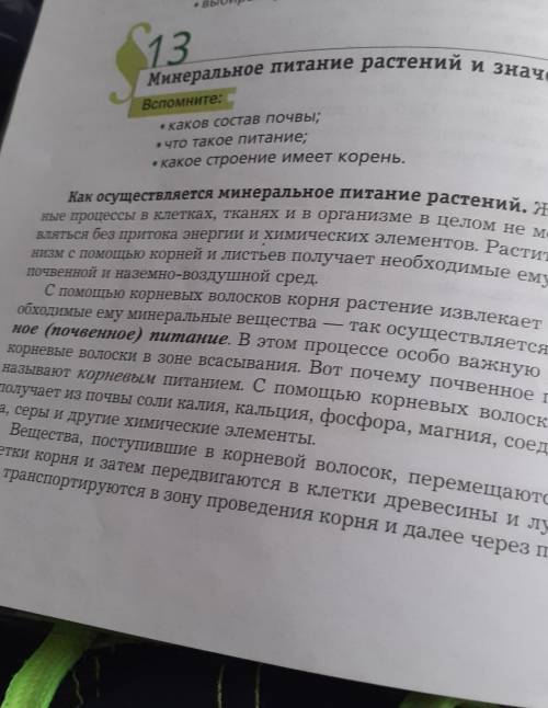 Краткий пересказ этого параграфа