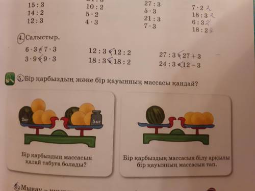 Бир карбыздын массасын калай табуга болады?