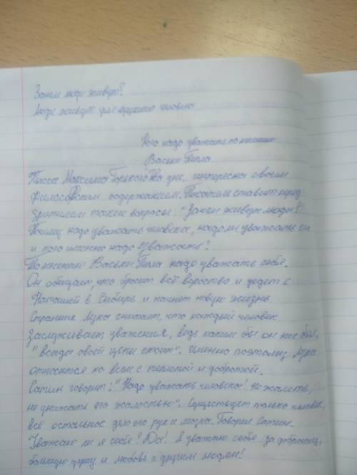Кого надо уважать по мнению вора Васьки Пепла, бе странника Луки и высшего телеграфиста, убийцы и ны