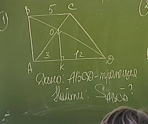Геометрия Дано : АВСД -трапеция Найти Sавсд