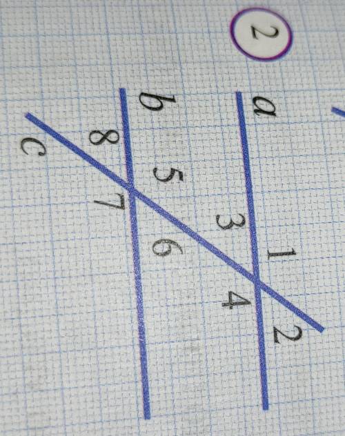 1)Будет ли a||b если /_4+/_5=180° 2)Будет ли a||b если /_2=/_6 3)Найдите остальные углы если /_1=/_5