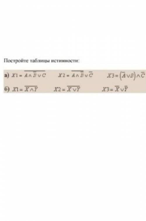 Постройте таблицы Информатика 8 класс