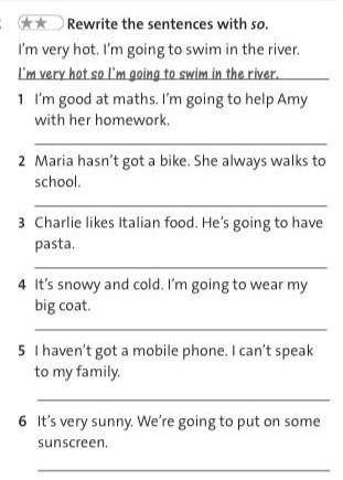 Rewite the sentences wath so срлоочно