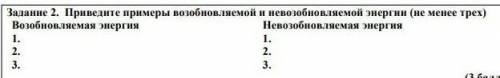 Приведите примеры возобновляемой и невозобновляемой энергии