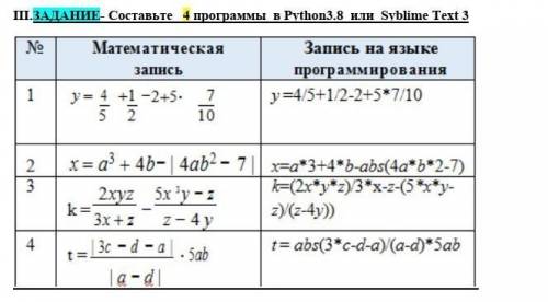 с инфо! исправьте коды! 6 класс