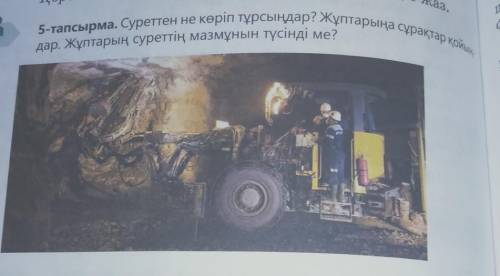 112 беттегі, 5шітапсырма. Суреткеқарап, не жөніндеекенін анықтау.Сөйлем құрастыру.