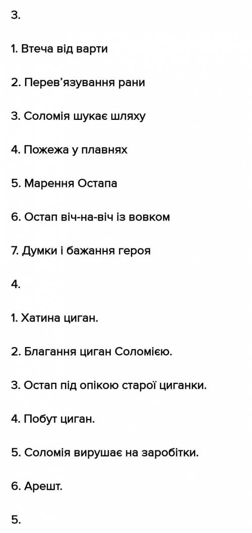 План втечі Остапа і Соломії