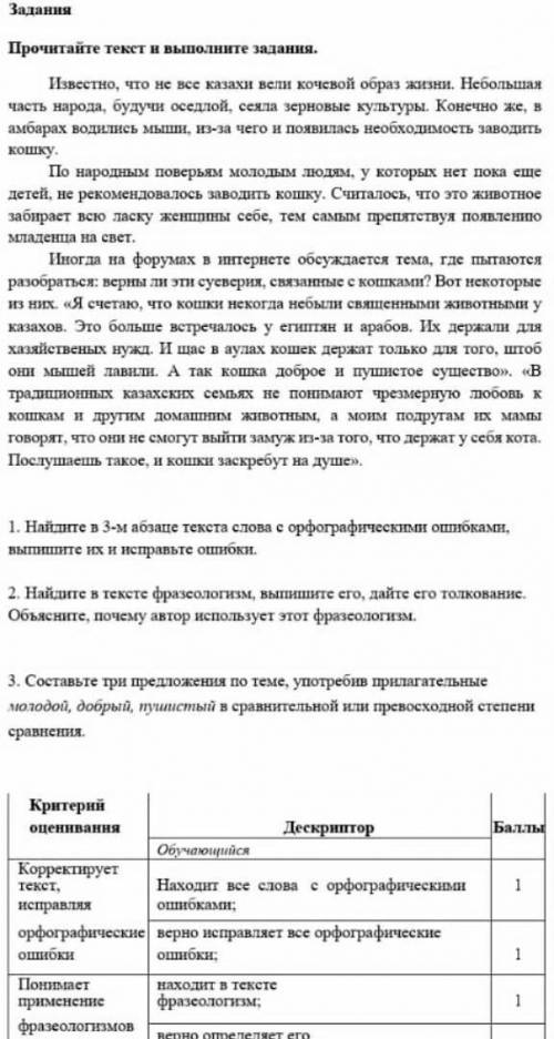 Сумативное оценивание по русскому языку 3 четверть 6 класс 