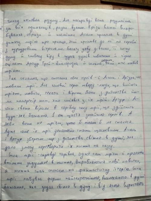 Твір на тему пурпурові вітрила на страницу и больше