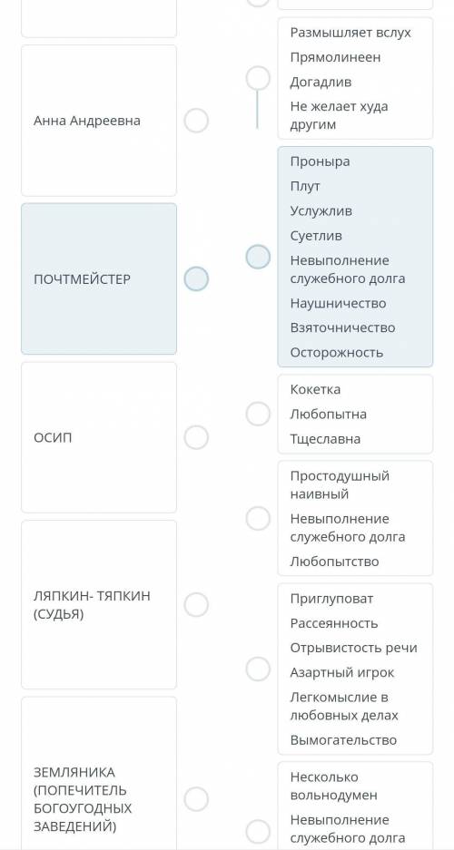 Угадай героя по описанию ревизор сор