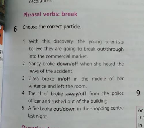 Chooose the correct particle.