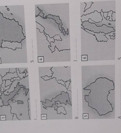1 What are these countries? Label the maps.12S3B5w6S