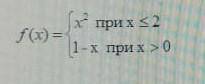 Исследуйте на непрерывность функции f(x) . Постройте график f(x) . 