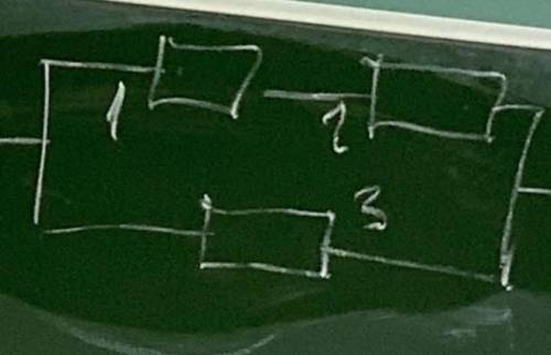 Дано: R1=R2=R3=10 ОмU(общее)=30 ВтНайти:P1,P2,P3 - ?т.е. найти мощность по схеме