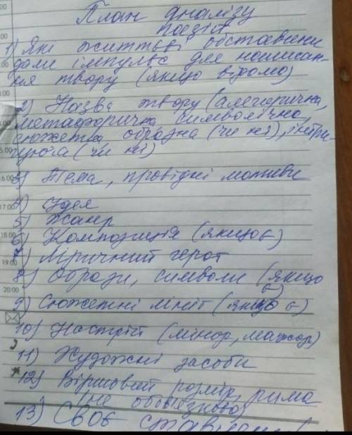 Відповісти на питання до твору Лесі Українки як я люблю оці години праці 