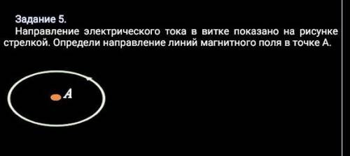 .Продолжи рисунок магнитных линий, указав правильное направление.