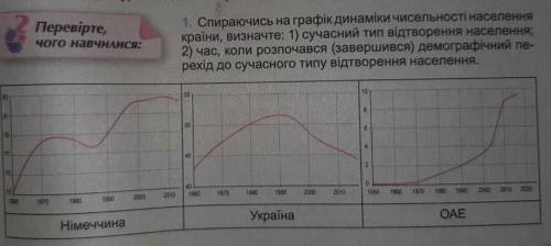 До іть, будь ласка, географія 11 клас. Завдання на фото 