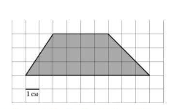 Найдите площадь нарисованнрй фигуры а)18,5см²б)19,5см²в)21см²г)18см²д)20см²