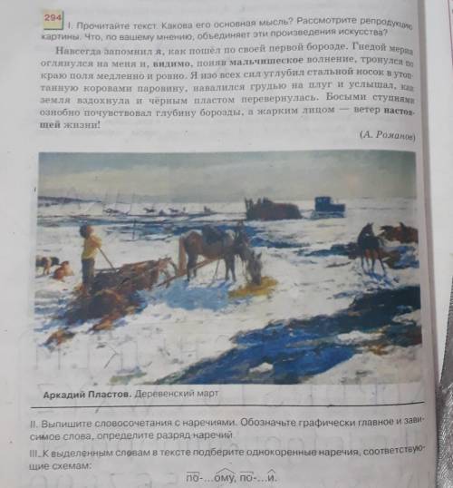 Русский язык 7 клас упр 294 Е.И.Быков 2007 год