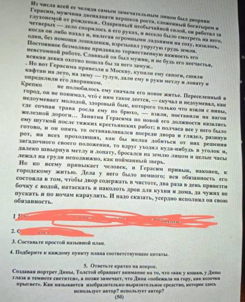 сделайте только 3,4,5 указанно ниже текста „ЭТО СОЧ ПО ЛИТЕРАТУРЕ