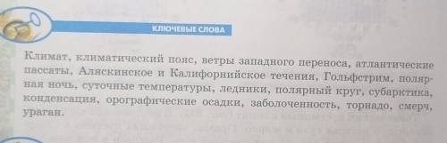 Распредилите ключевые слова по группам, озоглавте каждую группу 