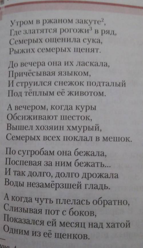Какое впечатление произвело на вас стихотворение? Дайте развёрнутый ответ. 