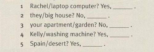 Write questions and short answers