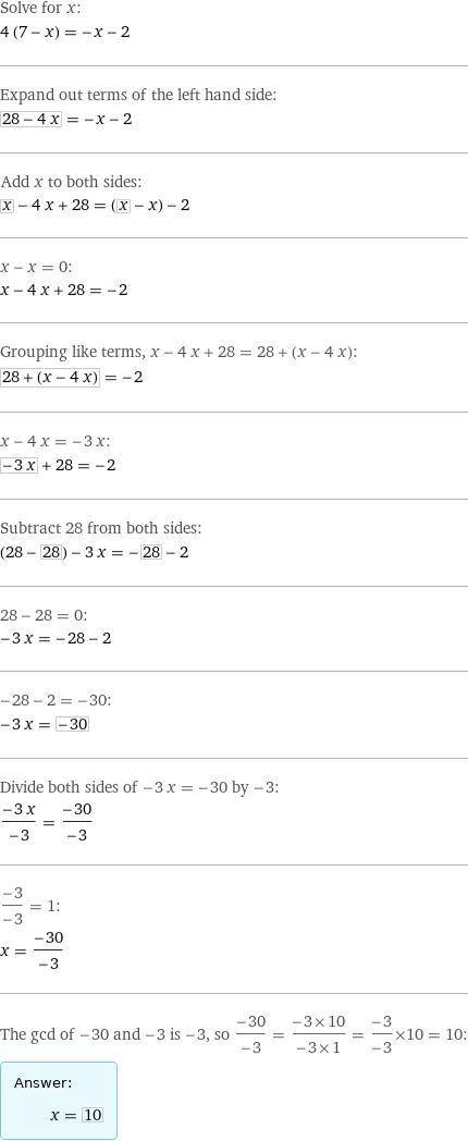 1) 4 (-x+7)=-(x+2)2) 3,2(2-3y)=3(0,8y-1)+3,4решите 2 уравнения :>​