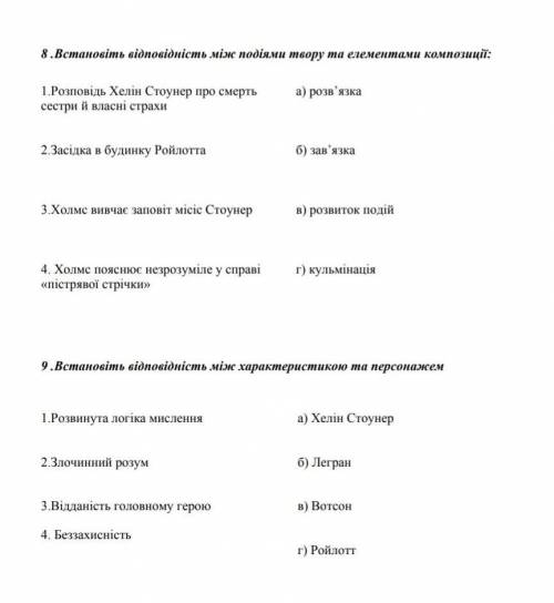 7 класс зарубежная литература Оповідання Пістрява стрічка