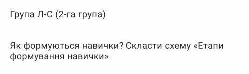 Як формуються навички. скласти схему етапу формування навички 