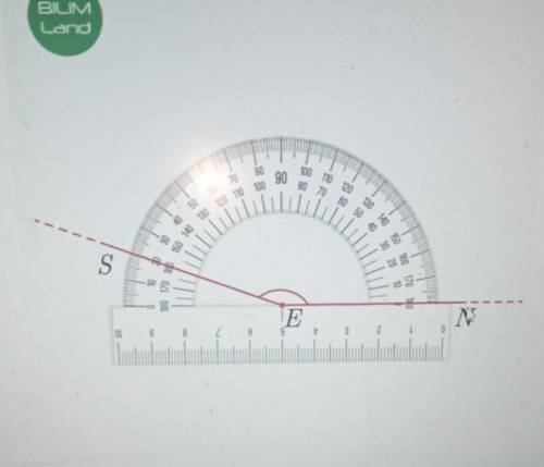 Чему равна градусная мера угла SEN?140°180°20°160°