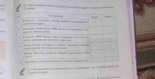 Ә Жоғарыдағы тапсырмада берілген сөйлемдерден сын есімдерді тауып, тал-дау жасаңдар.