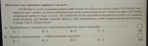Прочитайте текст. Виконайте завдання 4 і 5
