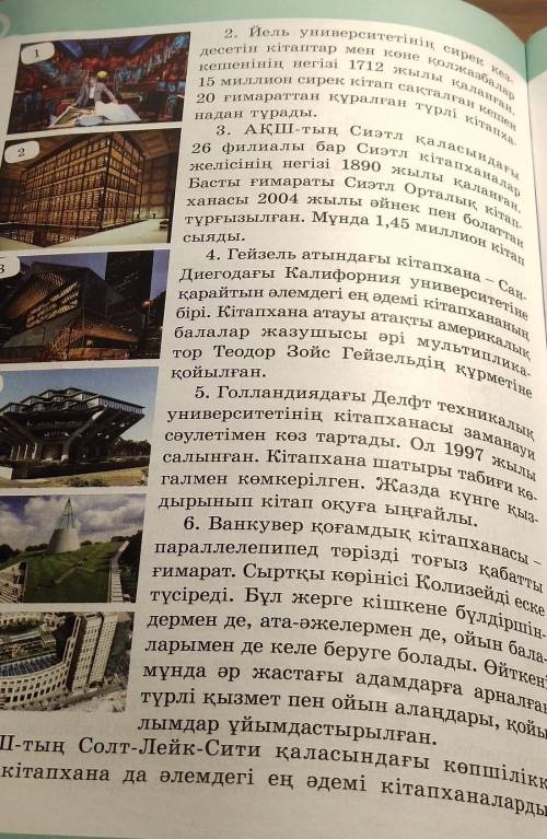 ғимараты ерекше кітапханалар жинақы мәтін жасау