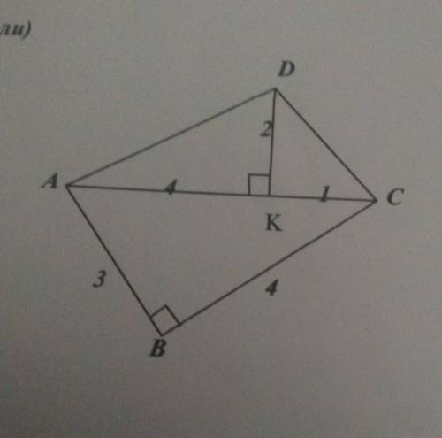 На малюнку s ABCD = а)22 кв од б)14 кв од в)11 кв од г)не можна визначити )​
