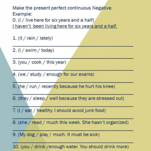 Present perfect continuous  сейчас вам большое