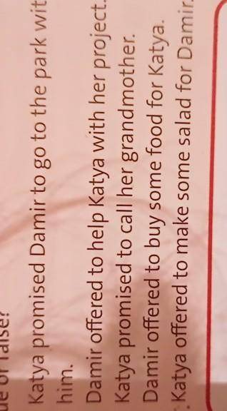 Read the dialogue again.Are the sentences true or false 