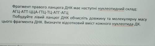 Сделайте задачу по биологии