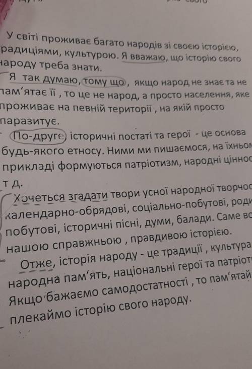 Твір роздум надо написати 