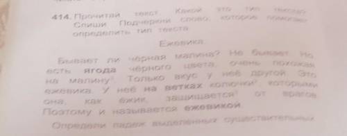 Прости Текст какой это тип текста Спиши подчеркни слово которое Определить тип текста ежевика
